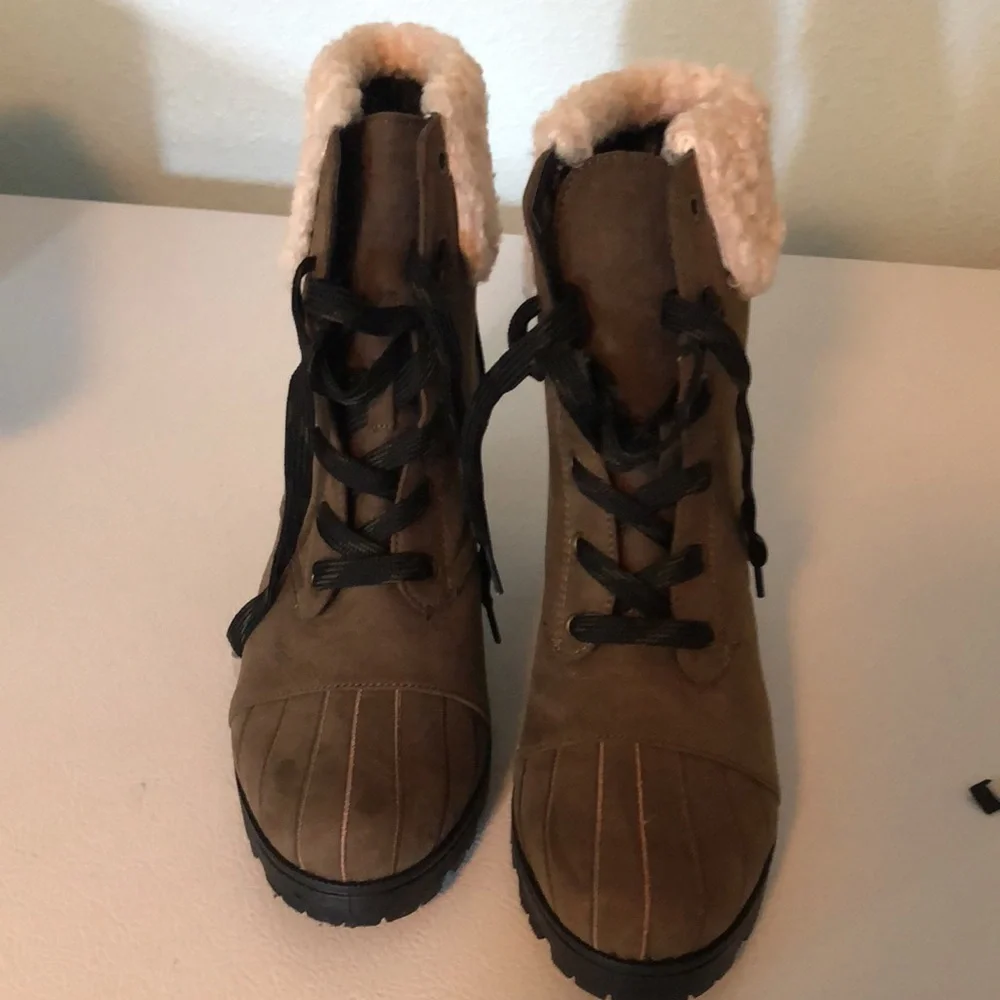 Qupid Combat Boots - Picture 5 of 10